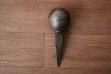 Vintage gunsmith blacksmith silversmith hardy ball mushroom Iron anvil tool  picture