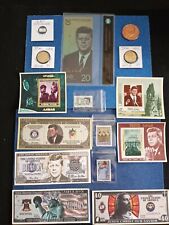 junk drawer lot Silver, Gold, Stamps, JFK LJ5 picture