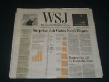 2020 JUNE 6-7 THE WALL STREET JOURNAL NEWSPAPER -SURPRISE JOB GAINS SEED HOPES picture