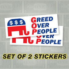 Anti-TRUMP, Anti-REPUBLICAN Sticker 