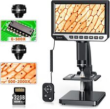 LCD Digital Microscope + Remote Control 2000X Biological Microscope for Adults picture