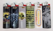 Rock Band Royalty BIC Full Size Lighters 6pc set- Nirvana-Megadeath-Foo Fighters picture