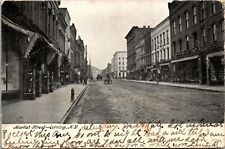 Postcard Market St Corning NY 1907 picture