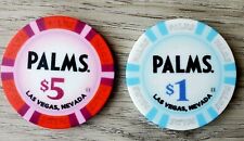 $1 & $5 Las Vegas Palms Casino Chip - New Just Opened picture