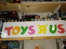 Toys R Us Aluminium Sign 6