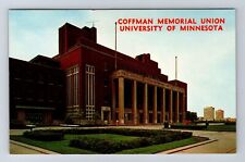 Minneapolis MN-Minnesota, Coffman Memorial Union, Antique, Vintage Postcard picture
