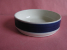 ROSENTHAL CHINA BLUE & WHITE OPEN SALT CELLAR MADE for LUFTHANSA AIRLINES picture