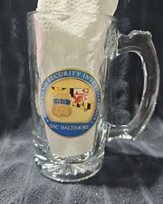 Rare HSI Homeland Security Investigations SAC Baltimore Glass Beer Stein picture