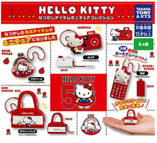 Hello Kitty Nostalgic retro Miniature Collection All 4 Types comp Gacha JP picture