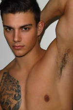 Shirtless Male Tattooed Sexy Hunk Arm Pit Handsome Beefcake PHOTO 4X6 B2307 picture