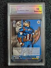 2021 *RARE* Weiss Schwarz Marvel Captain America (Japanese) CC&G Crowned Gem 10 picture