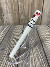 Vintage I Love New Orleans White Red Hearts Pen with Cap  picture