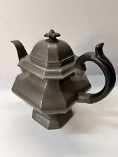 Antique Dixon & Son Pewter Teapot Made In 1823 picture
