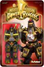Dragonzord Mighty Power Rangers Black & Gold Super7 Reaction Figure picture