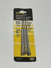 General Tools 3pc Probe Set NOS No 862 USA picture