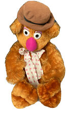 Vintage Nanco Muppets Fozzie the Bear Stuffed animal 30 inches tall Jim Henson picture