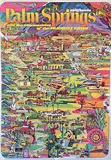 Palm Springs Poster Chamber Of Commerce Modernism Promotional Business Sony Bono picture