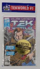 William Shatner's TekWorld #1 VF/NM Treat Pedigree Gold Collection SEALED comic picture