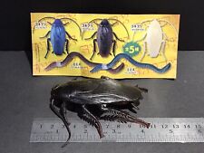 Kaiyodo Capsule Q BROWN GIANT COCKROACH Insect Soft Rubbery Plastic Figure picture