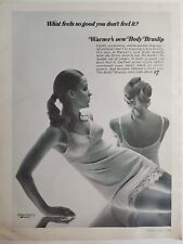 1968 women's Warner's new body bra slip braslip vintage fashion ad picture