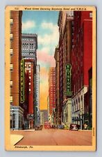Pittsburgh PA-Pennsylvania, Keystone Hotel, Y.M.C.A, Vintage Souvenir Postcard picture