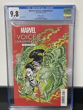 Marvel's Voices: Community #1 CGC 9.8 (Marvel 2021) Maria Wolf Variant picture