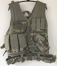 Rothco Multicam Tactical Cross Draw Digi Camouflage Combat Molle Military Vest picture