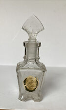 Djer Kiss Bottle Embossed Kerkoff PARIS Early RARE Empty picture