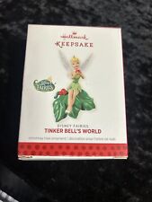 Tinker Bells World Ornament Hallmark Keepsake Disney Fairies 2013 With Box  picture