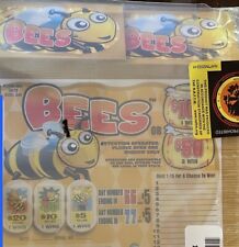 NEW pull tickets Bees Flash- Seal Card Tabs picture