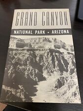 Grand Canyon Vintage brochure National Park Arizona aa8 picture