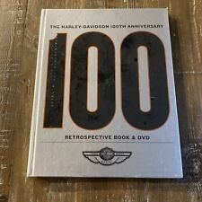 Harley Davidson 100th Anniversary Retrospective Book & DVD 1903-2003 NEW/SEALED picture