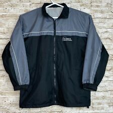 Vintage US Space And Rocket Center NASA  Jacket Windbreaker. Black Gray, Size M picture