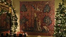 RARE Harry Potter's Gryffindor Hogwarts Medieval Common Room Wall Drapery Touch picture