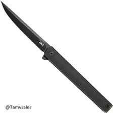 CRKT CEO EDC Folding Pocket Knife: Low Profile Gentleman's Knife, All Black picture