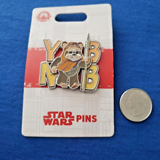 Disney Pin Star Wars 2023 LR Meme Yub Nub Wicket the Ewok picture