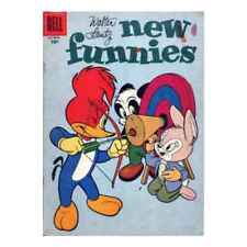 New Funnies #248 in Very Good + condition. Dell comics [q' picture