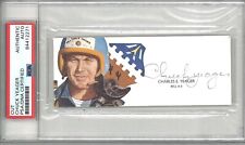 CHUCK YEAGER SIGNED CUT SIGNATURE PSA DNA 84412271 (D) WWII ACE TEST PILOT picture