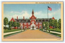 c1940s Huntington College Exterior Landscape Scene Montgomery Alabama Postcard picture