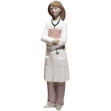 Lladró NAO Doctor Female Woman Porcelain Doctor Figure Pink Ships Globally picture