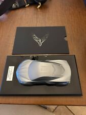 CORVETTE STINGRAY 2024 C8 OEM Model Owner's Gift with VIN, Hypersonic Grey picture