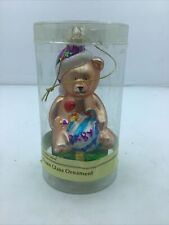 Greenbrier International Christmas House Blown Ornament Baby’s 1st Christmas picture