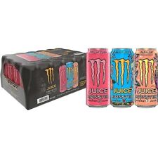 Monster Juice Variety Pack, Mango Loco, Pipeline Punch, Papillon 16 fl. oz, 24pk picture