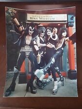 VINTAGE KISS (THE BAND) WAX MUSEUM 8X10 PHOTO, Grooves Vol. Two Front Page Only picture