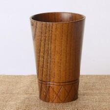 Wooden Cup  Beer  Milk Mug Drinks Tumbler 7.8cmx11.5cm picture