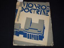 1934 THE MONROE DOCTRINE PUBLISHED BY JAMES MONROE HIGH SCHOOL - J 7914 picture