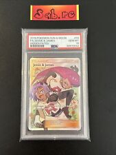 PSA 10 Jessie & James Full Art Trainer Hidden Fates 68/68 Pokémon Card picture
