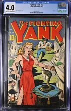 Fighting Yank #23 CGC VG 4.0 Alex Schomburg cover Golden Age Hero Pines 1948 picture