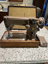 Excellent 1956 Singer 306K Sewing Machine With Case. Tested picture