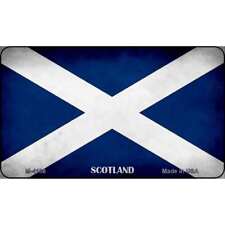 Scotland Flag Novelty Metal Magnet M-4136 picture